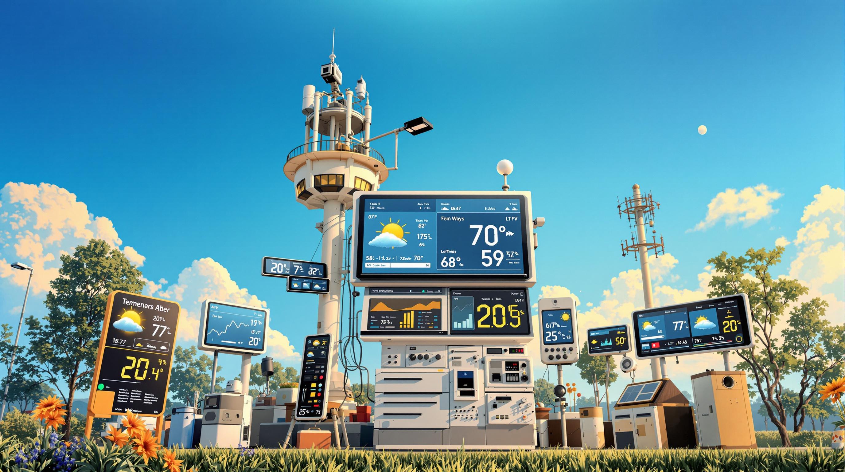 Temperaturvorhersage: So werden die Daten ermittelt